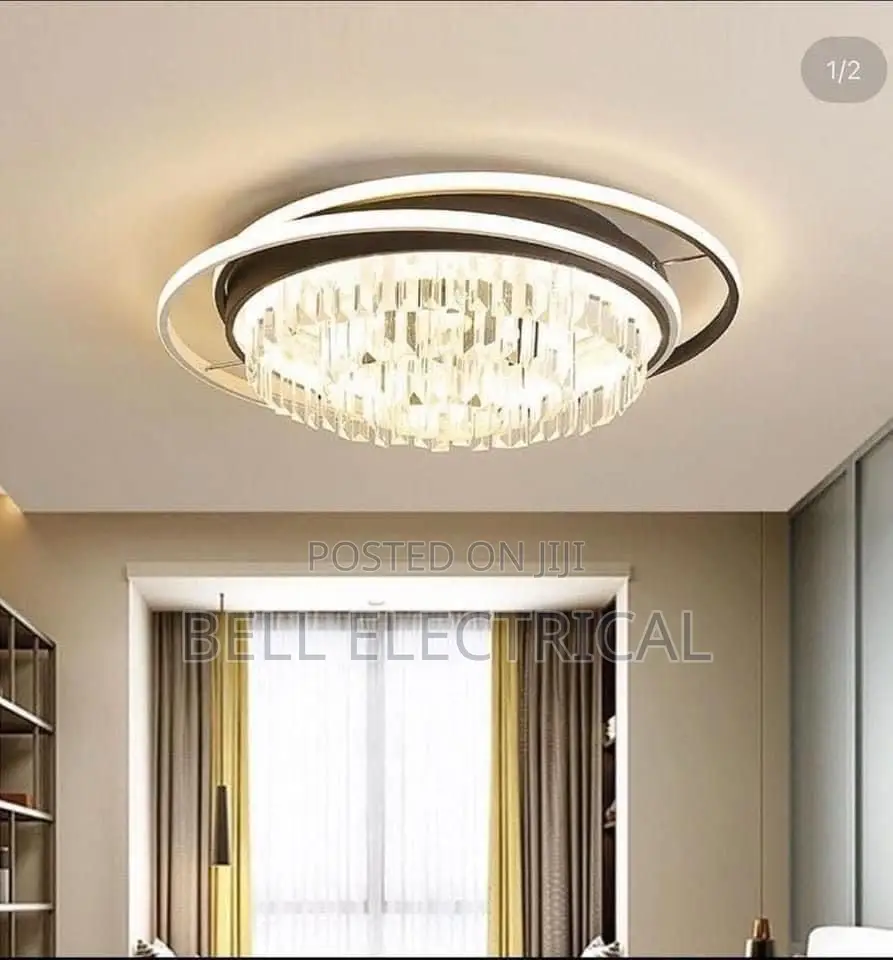 Modern Home Appliance Led Crystal Ceiling Lamp