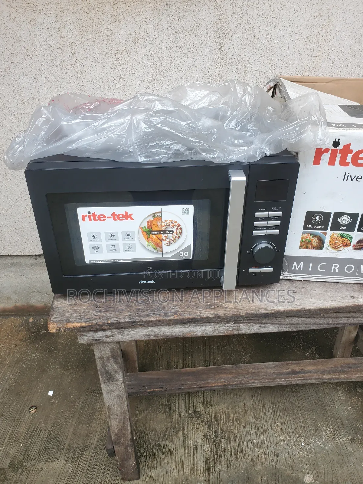 Rite-Tek Microwave Oven Wit Grill Convection (Baking Oven)