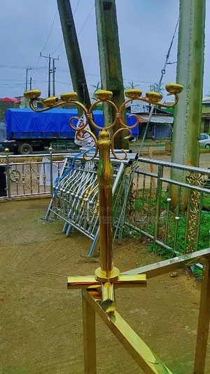 Gold Candle Stainless Stand