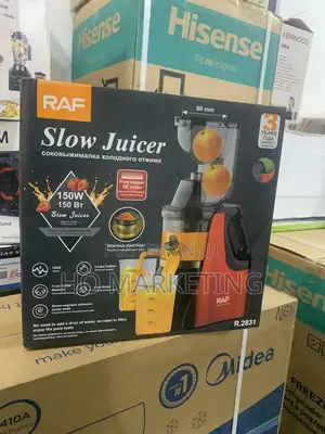 Raf R.2831 150w Slow Orange Juicer – Big-Mouth Feed