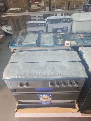 Maxi Five Burner Gas Cooker 60x90 Tr 5b Inox