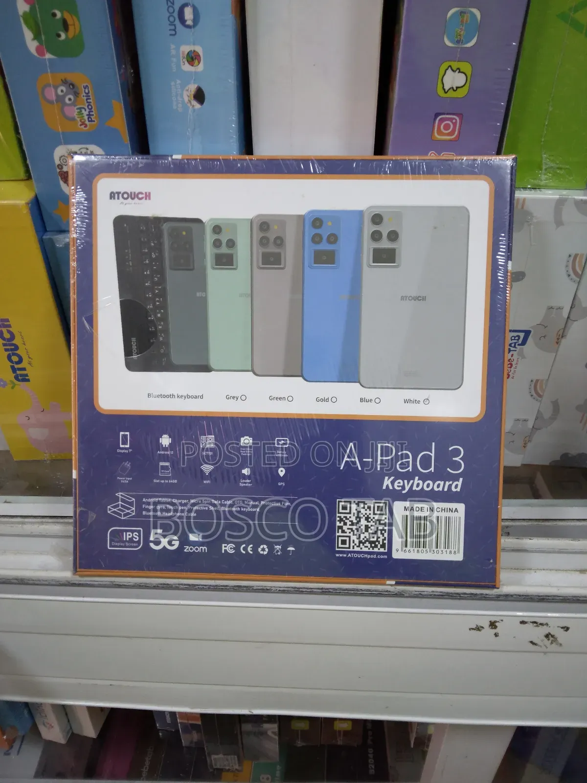 New Atouch A-Pad 3 256 GB Blue