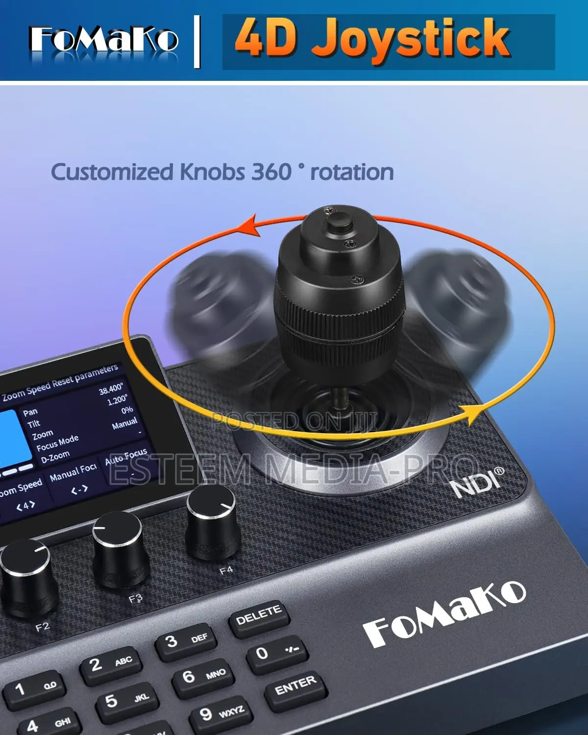 Fomako Kc606n Ndi|Hx PTZ Camera Controller