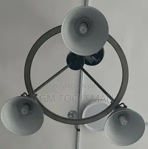 3 Light 24 Inch Iron With Palisade Gray Outdoor Pendant