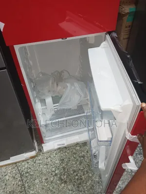 Hisense Red Fridge With Dispenser