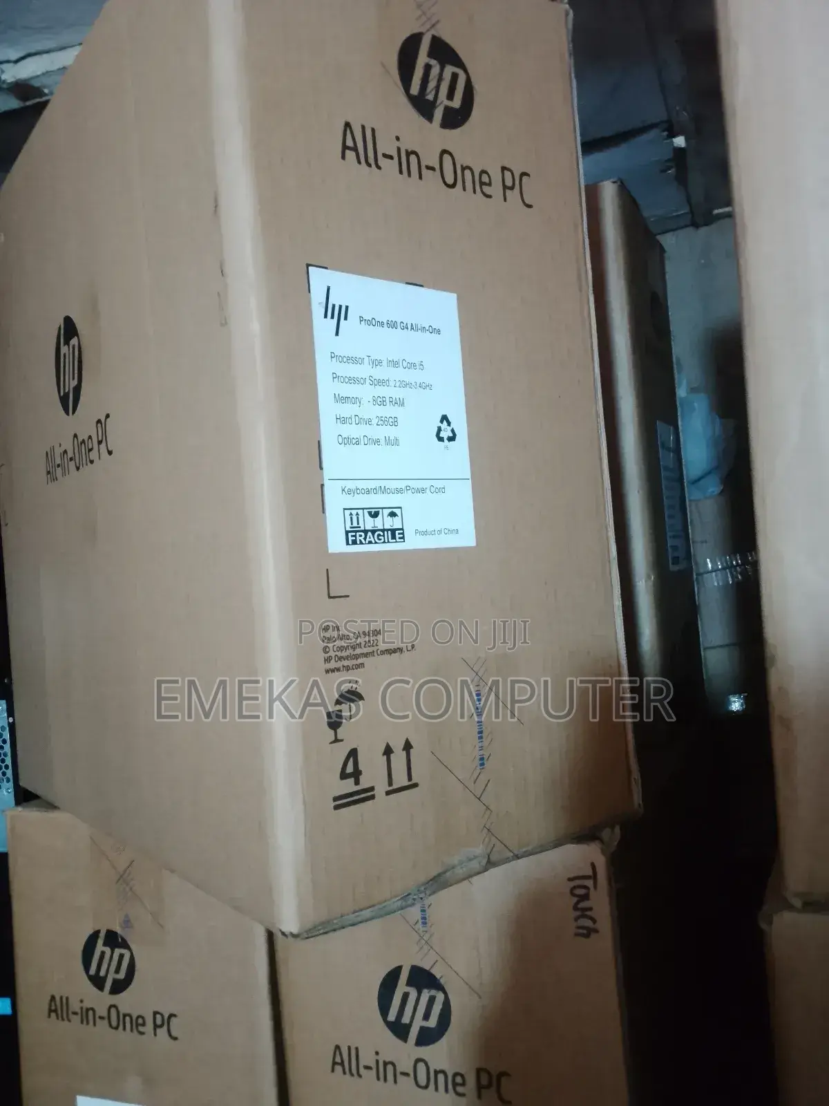 New Desktop Computer HP ProOne 600 8GB Intel Core I5 SSD 256GB