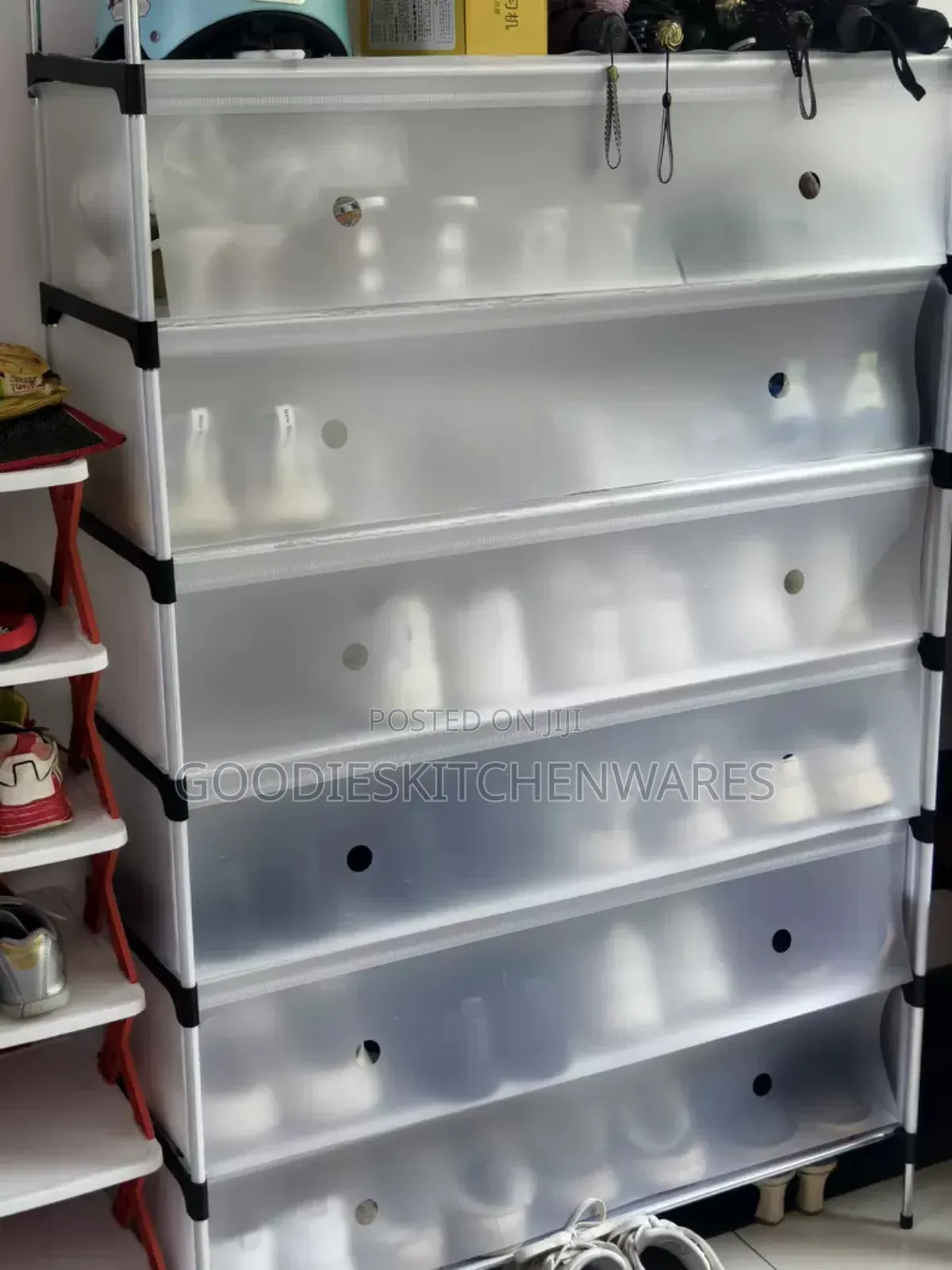 7 Layers Shoe Rack With Cover