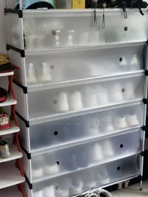 7 Layers Shoe Rack With Cover