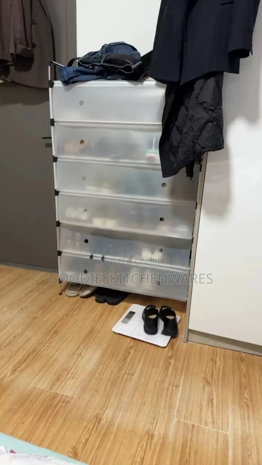 7 Layers Shoe Rack With Cover
