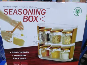 Kitchen Seasoning Box With 6 Containers
