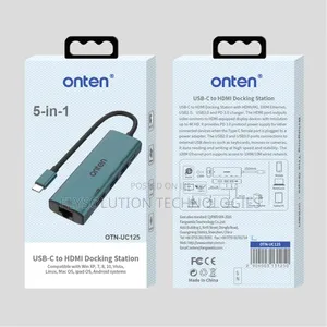 Onten Uc125 5-in-2 Usb-C to Hdmi Dock Station