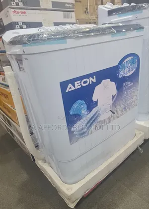 Photo - Aeon Washing Machine. 5.0kg. Model Awm05tt. 1 Yr. Warranty.