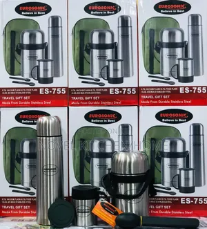 Photo - Eurosonic 3in1 Travel Set of Flask