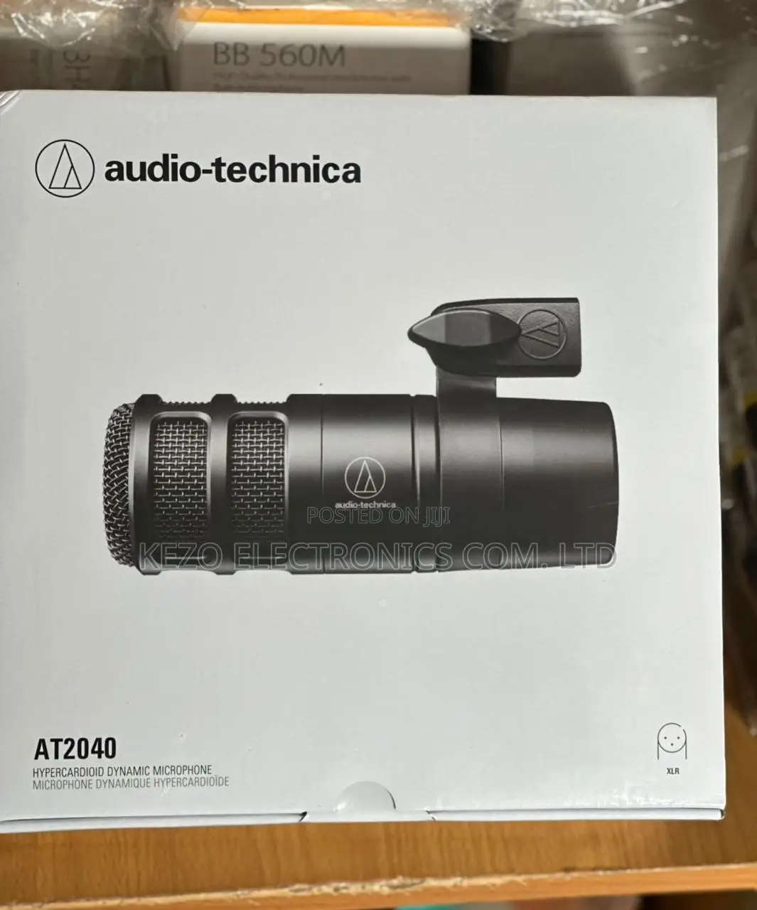 Audio Technical At2040 Hypercadidio Dynamic Microphone