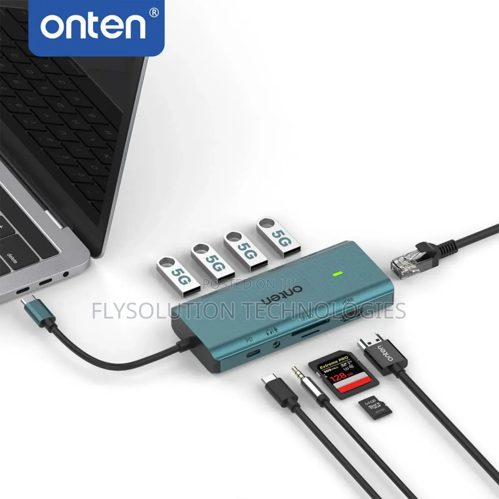 Onten Otn-Uc962 Usb-C Dock Station
