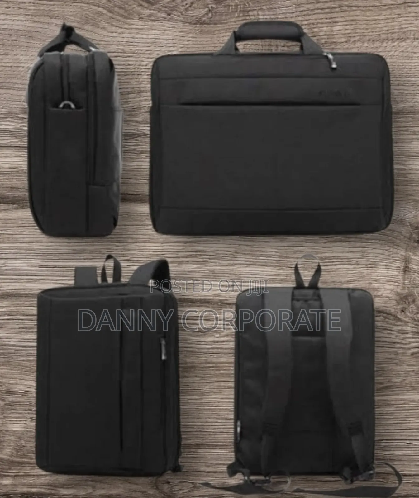 Laptop Convertible Messenger Multi-Functional Backpack 17.3