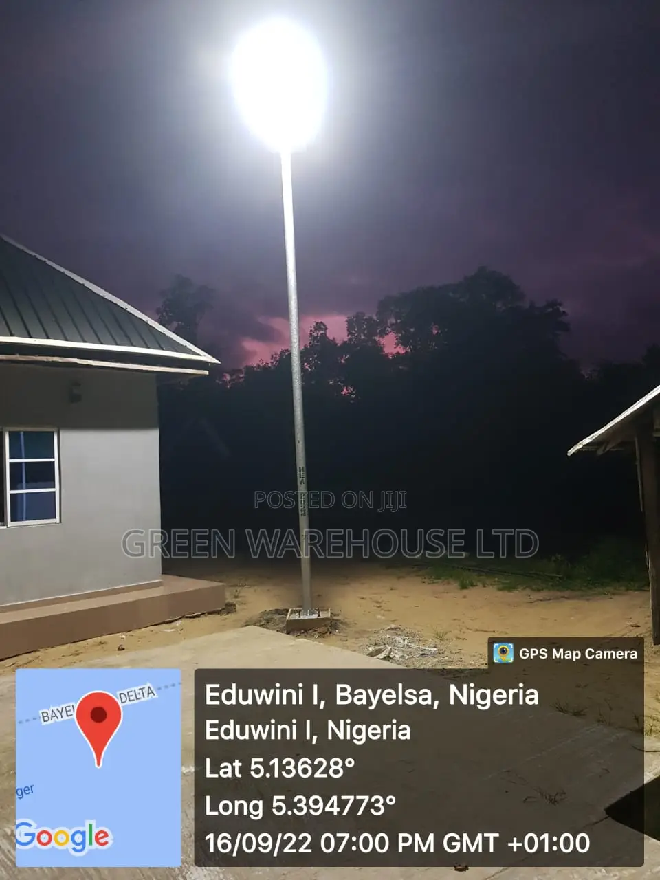 Integrated Solar Street Light