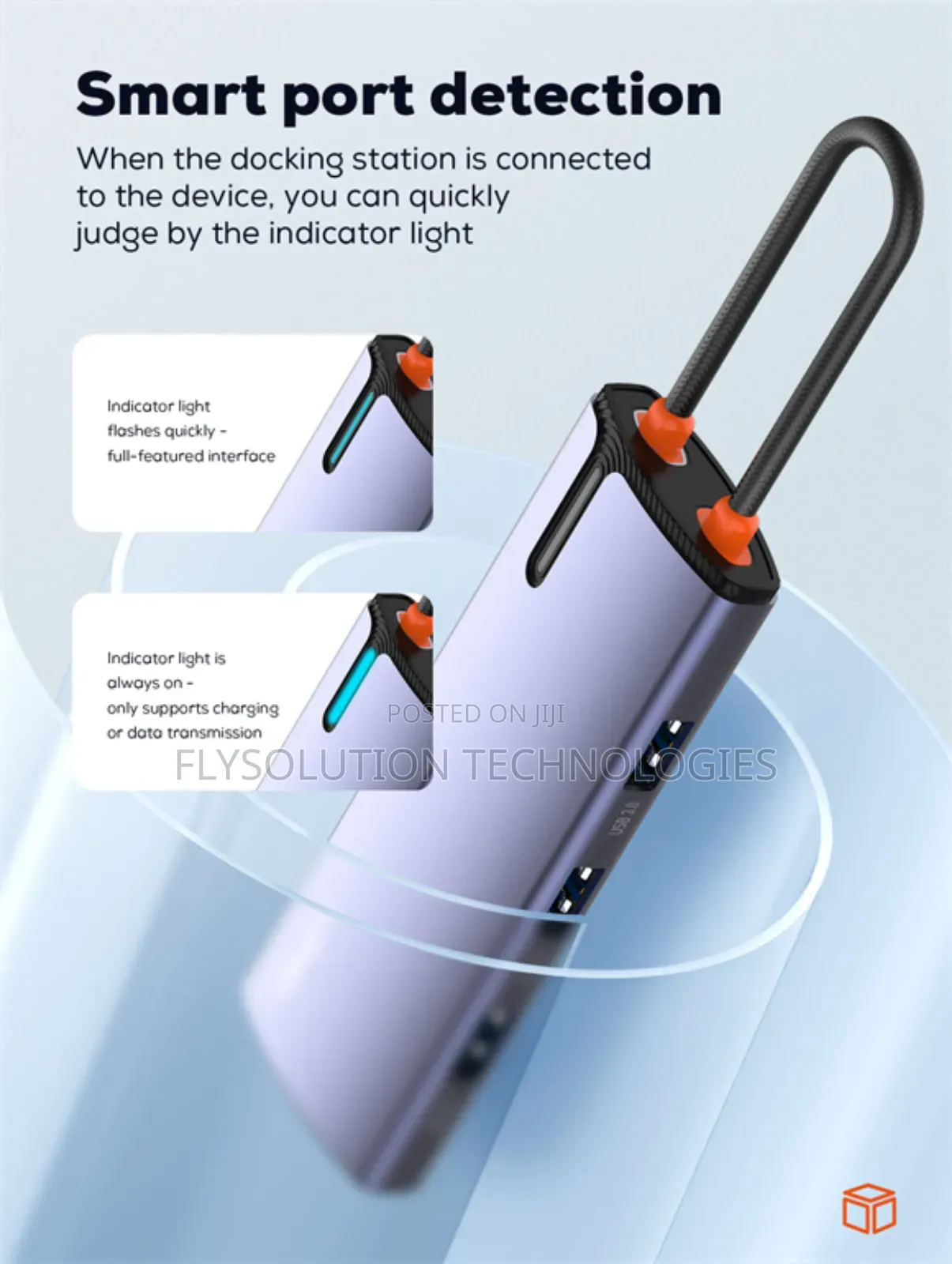 6 in 1 Usb-C Dock Station Ds-16u Pd 100watts Input