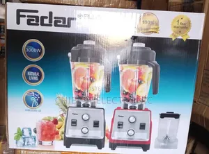 300w Fadar Blender in Black and Red Color