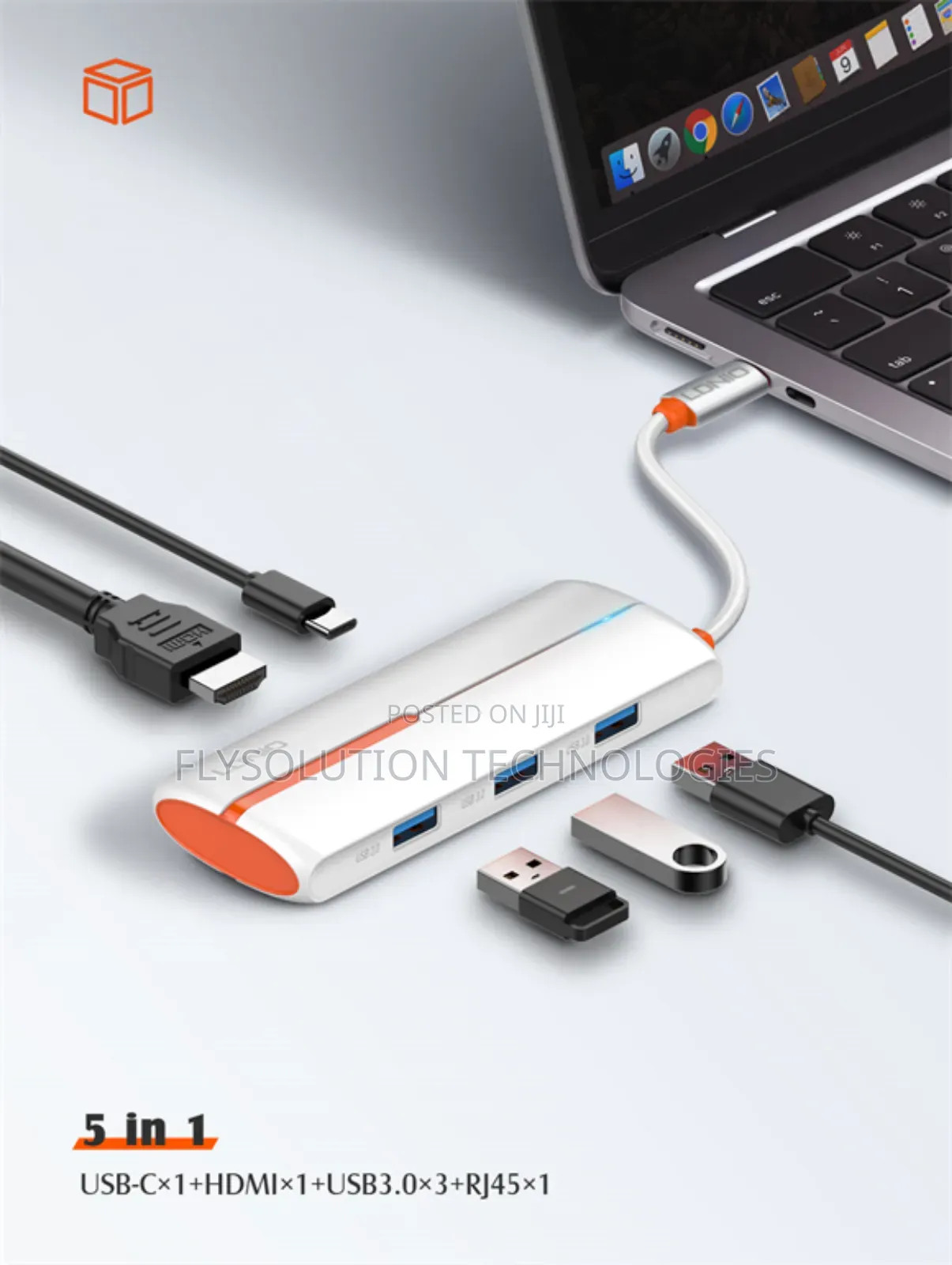 Ldnio Ds 25h 5-in-1 Usb-C Hub