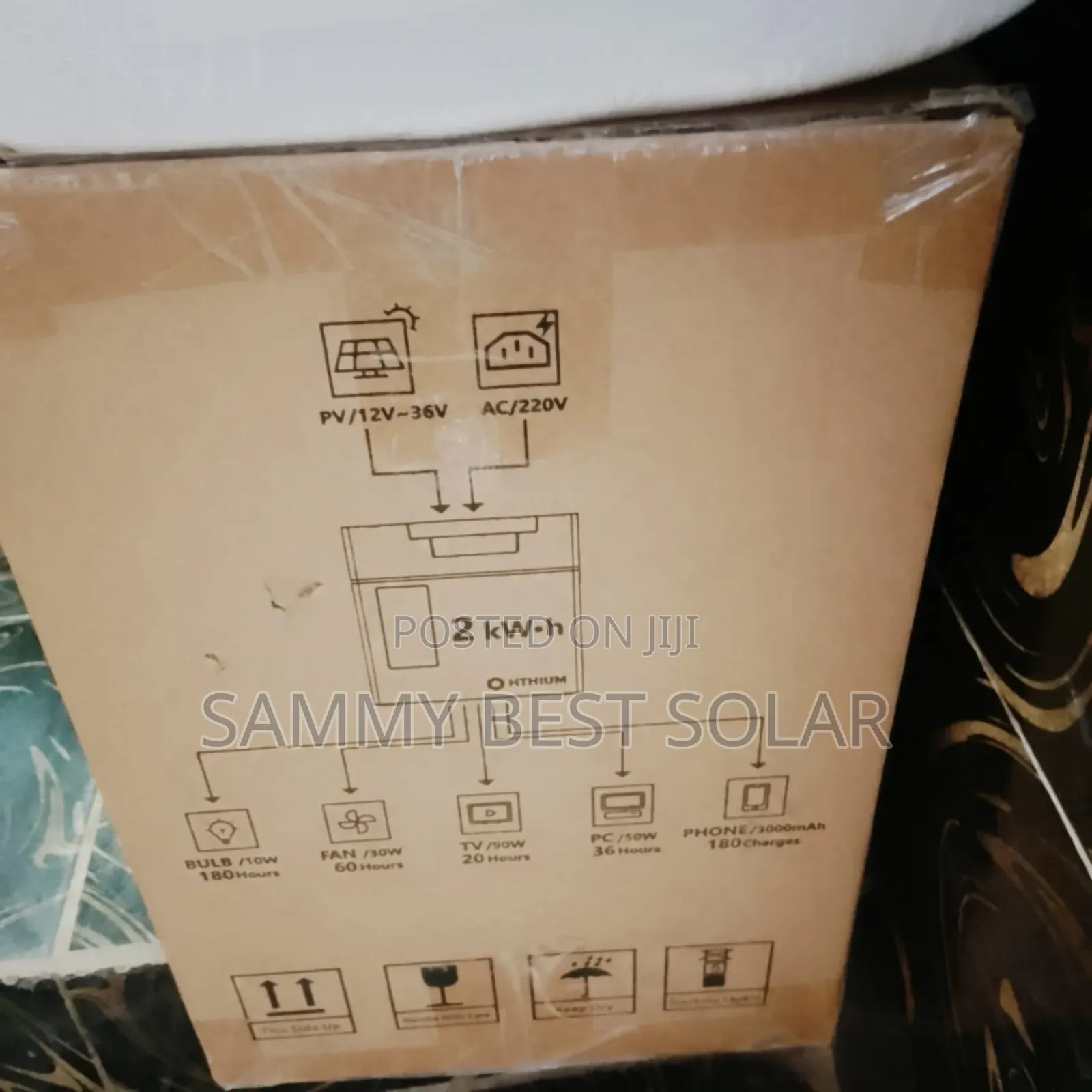 Hithium 2kva Solar Generator With Inbuilt Lithium Battery