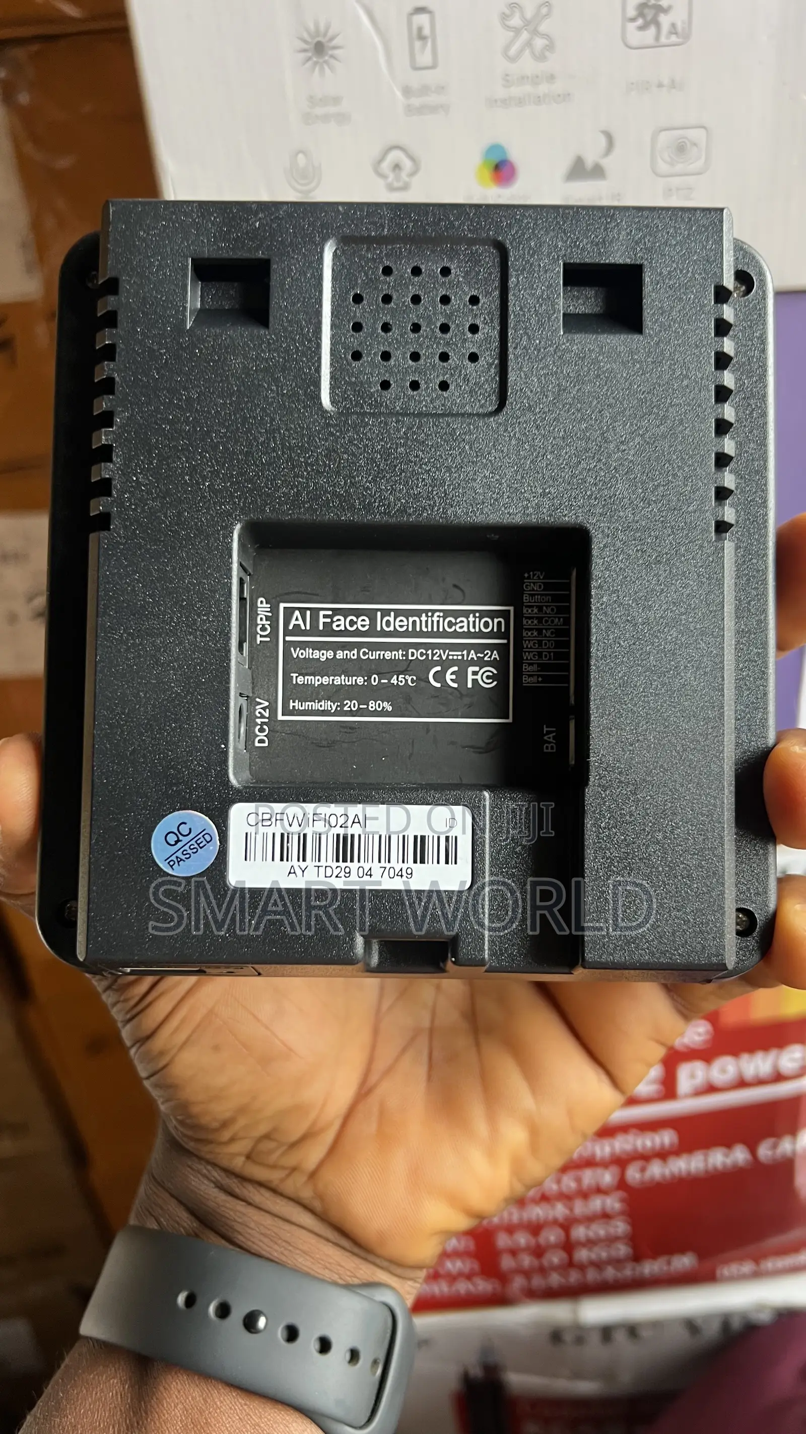 Advance Ai Wifi Face Recognition Time Attendance Machine