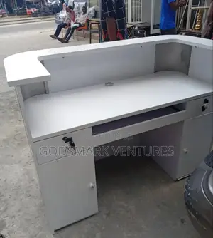 Reception Desk ( Front and Back View)