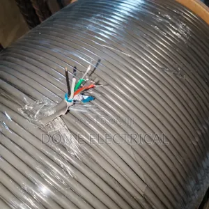 0.6mm 4core 22awg Shielded Cable Pure Copper