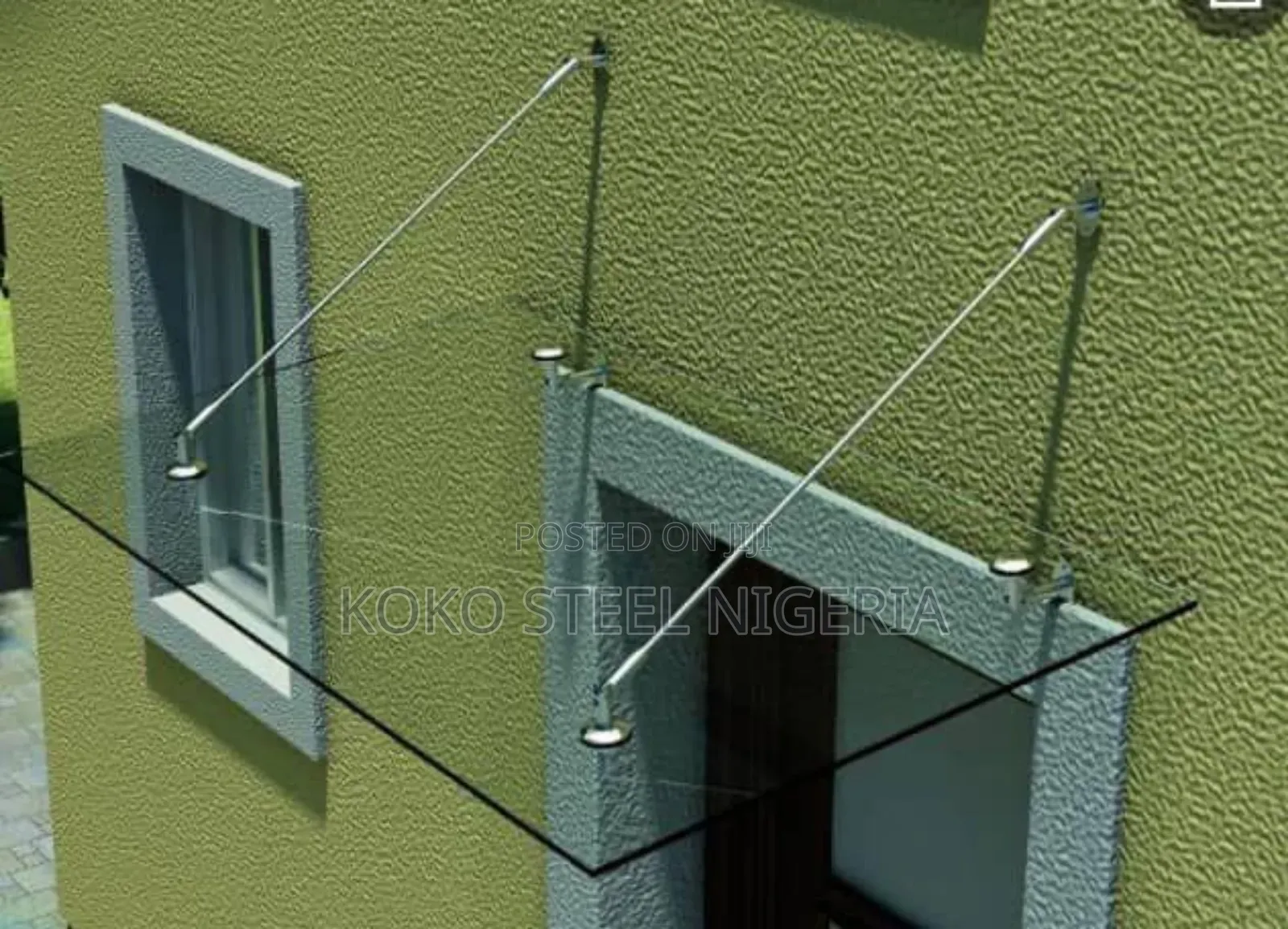 Glass Shade Stainless Hanger