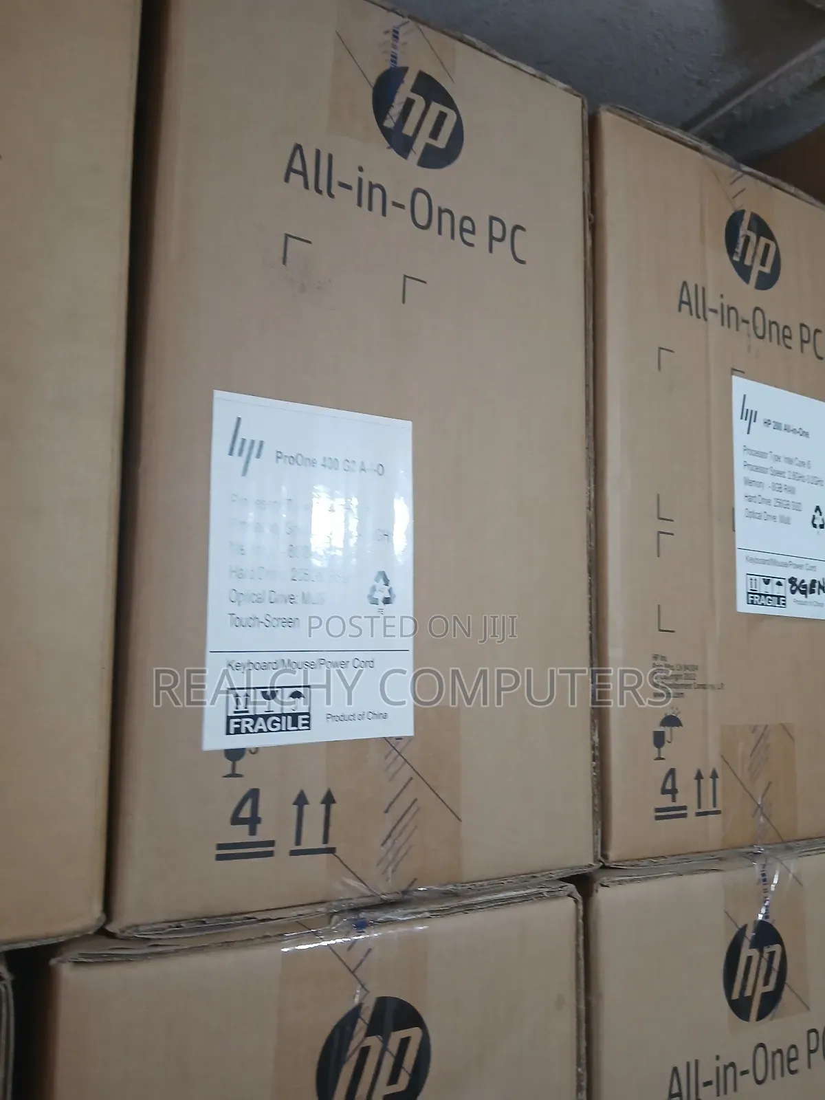 New Desktop Computer HP ProOne 400 4GB Intel Core I5 HDD 1T