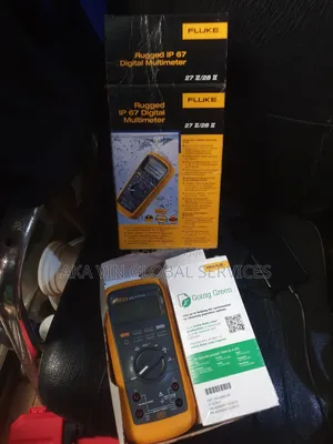 Fluke Fluke-27 Ii Digital Multimeter,Ip 67,Msha Approved