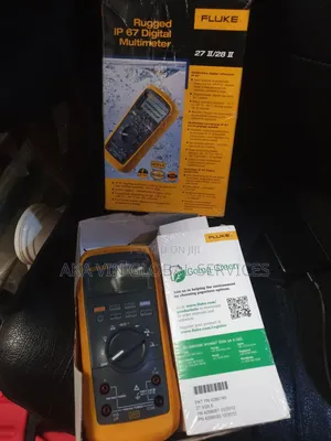 Fluke Fluke-27 Ii Digital Multimeter,Ip 67,Msha Approved