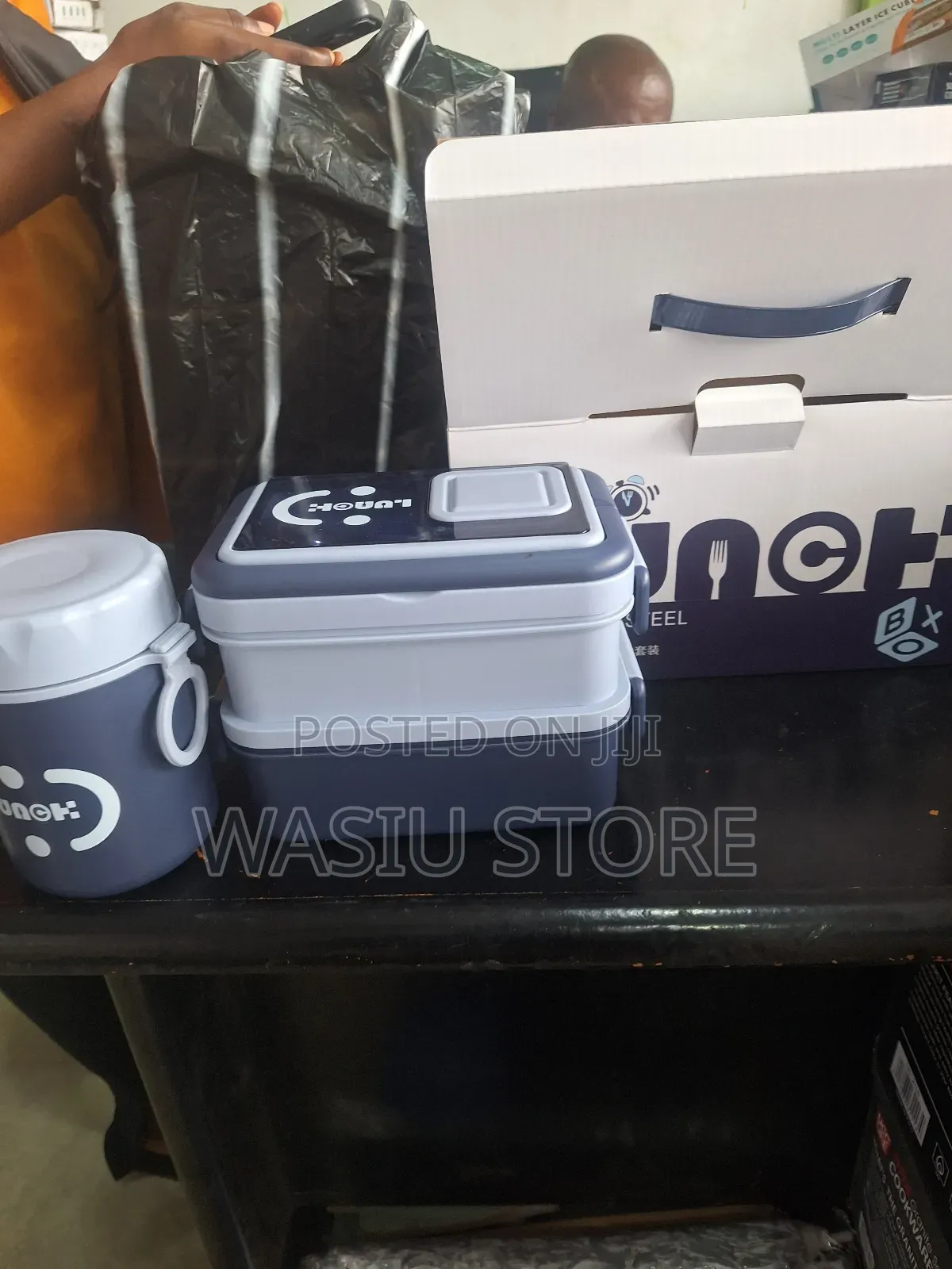 2 Layer Insulated Food Flask With Extra Cup