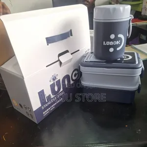 2 Layer Insulated Food Flask With Extra Cup