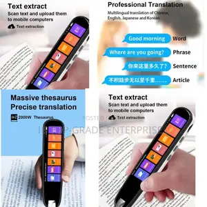 The Future of Communication: Your 112-Language Scanning Pen