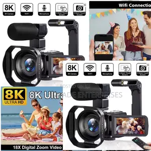 Future of Filming: Digital Pro-Level Zoom Wi-Fi Camera