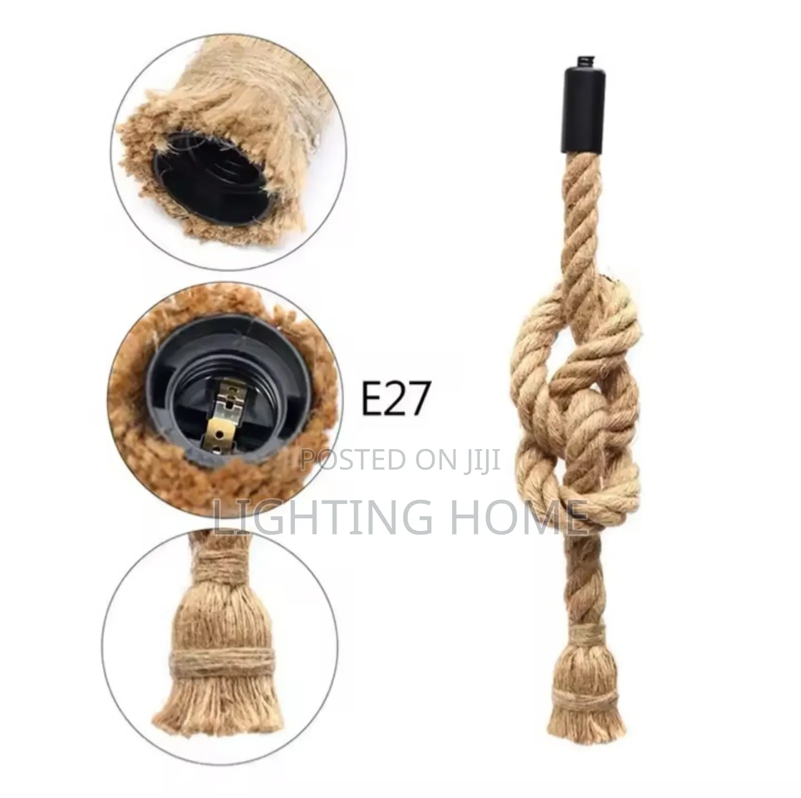 Single Woven Pendant Light