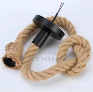 Single Woven Pendant Light
