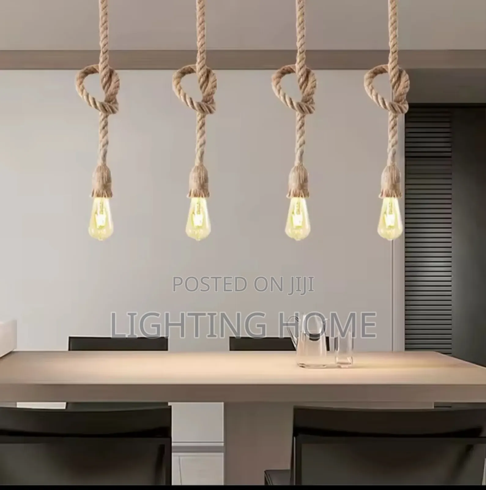 Single Woven Pendant Light