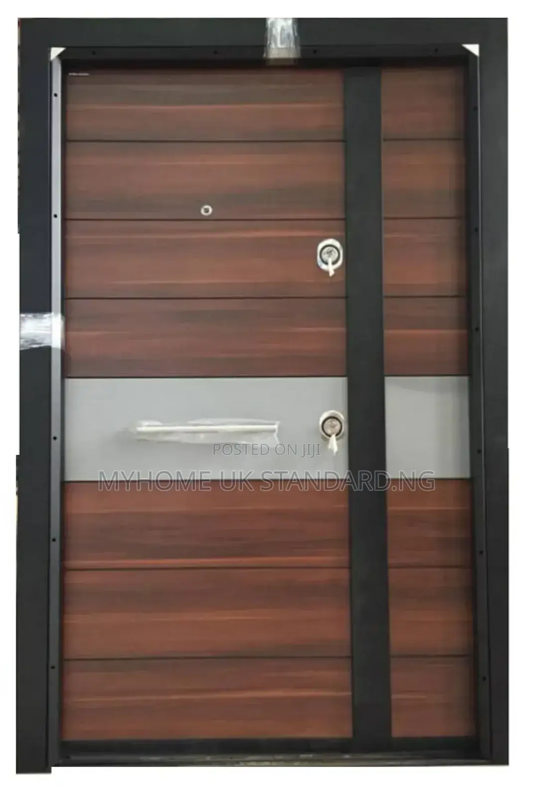 Multi Lock Security Double Swing Door