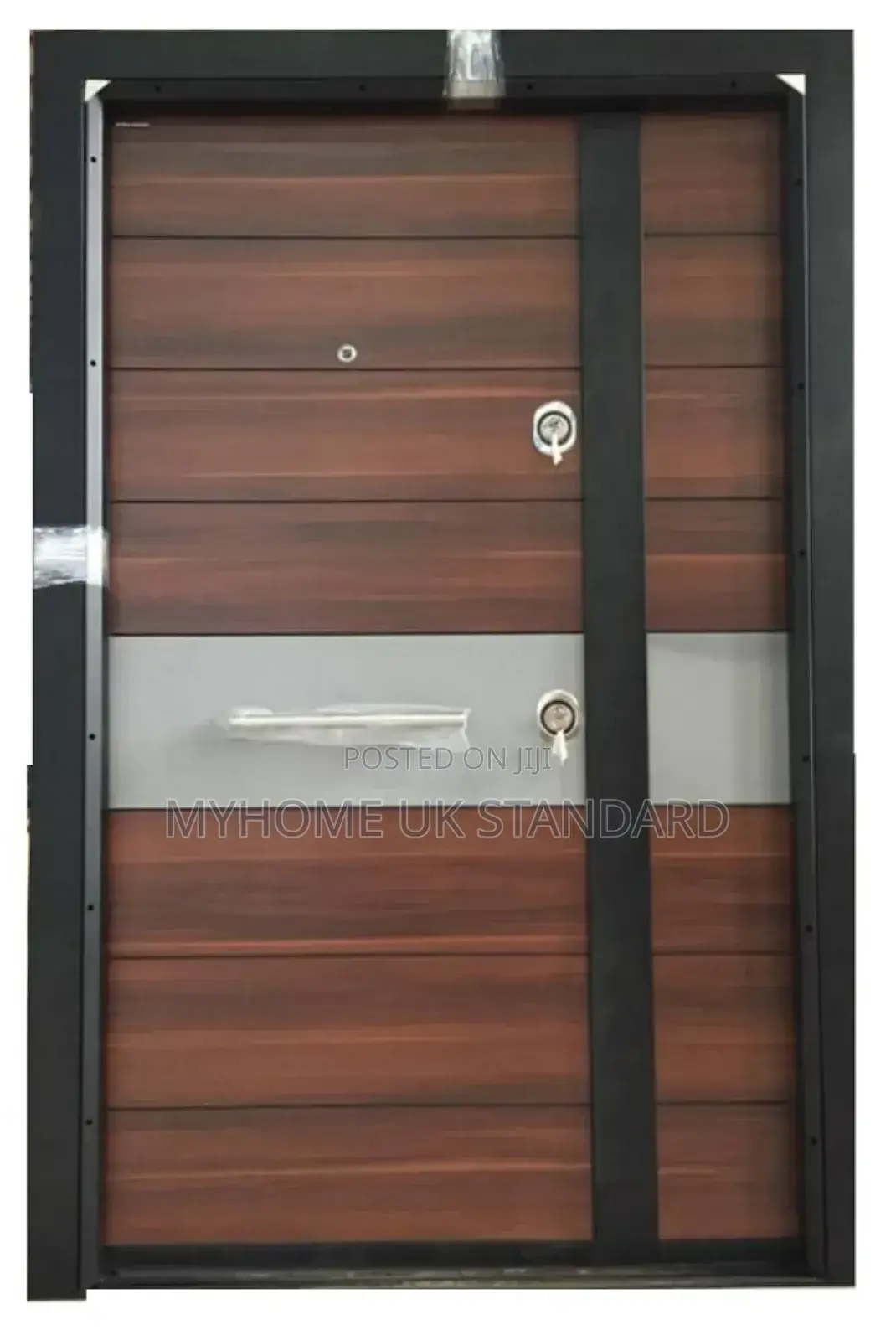 Multi Lock Security Double Swing Door