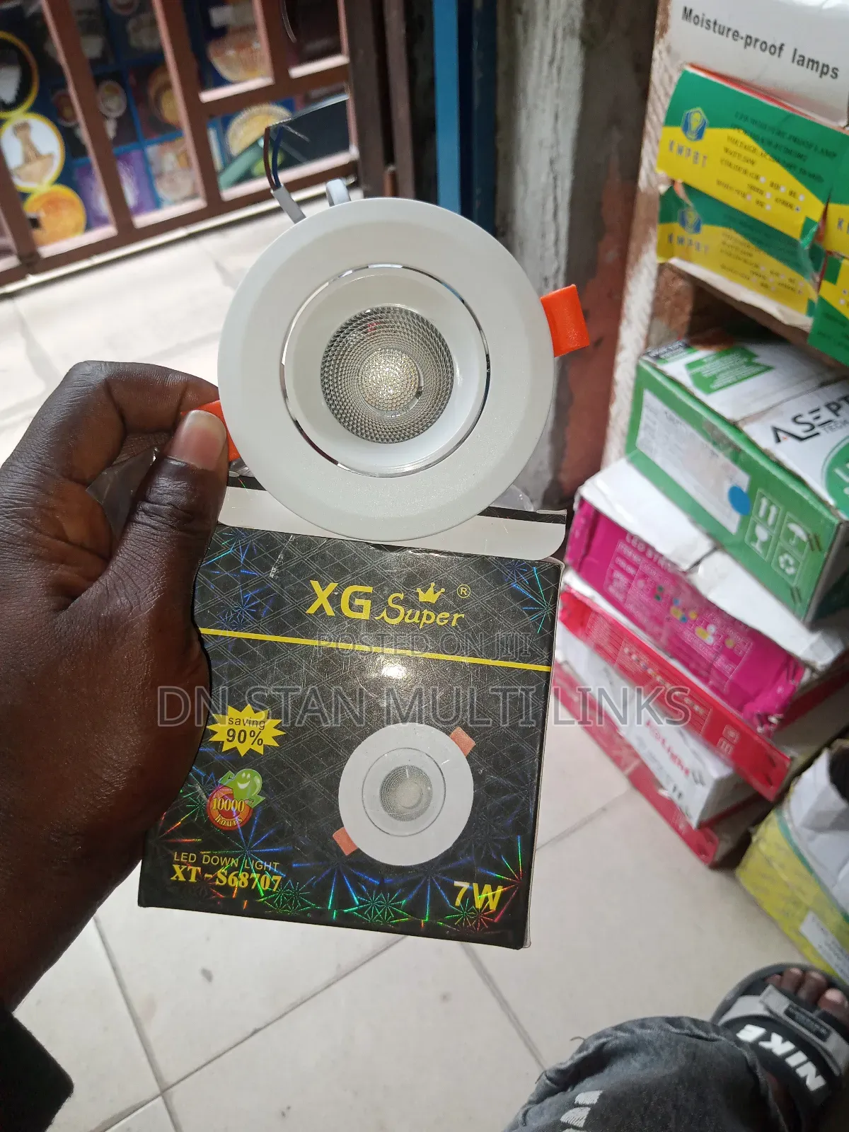 Led 7w Pop Two Color Light