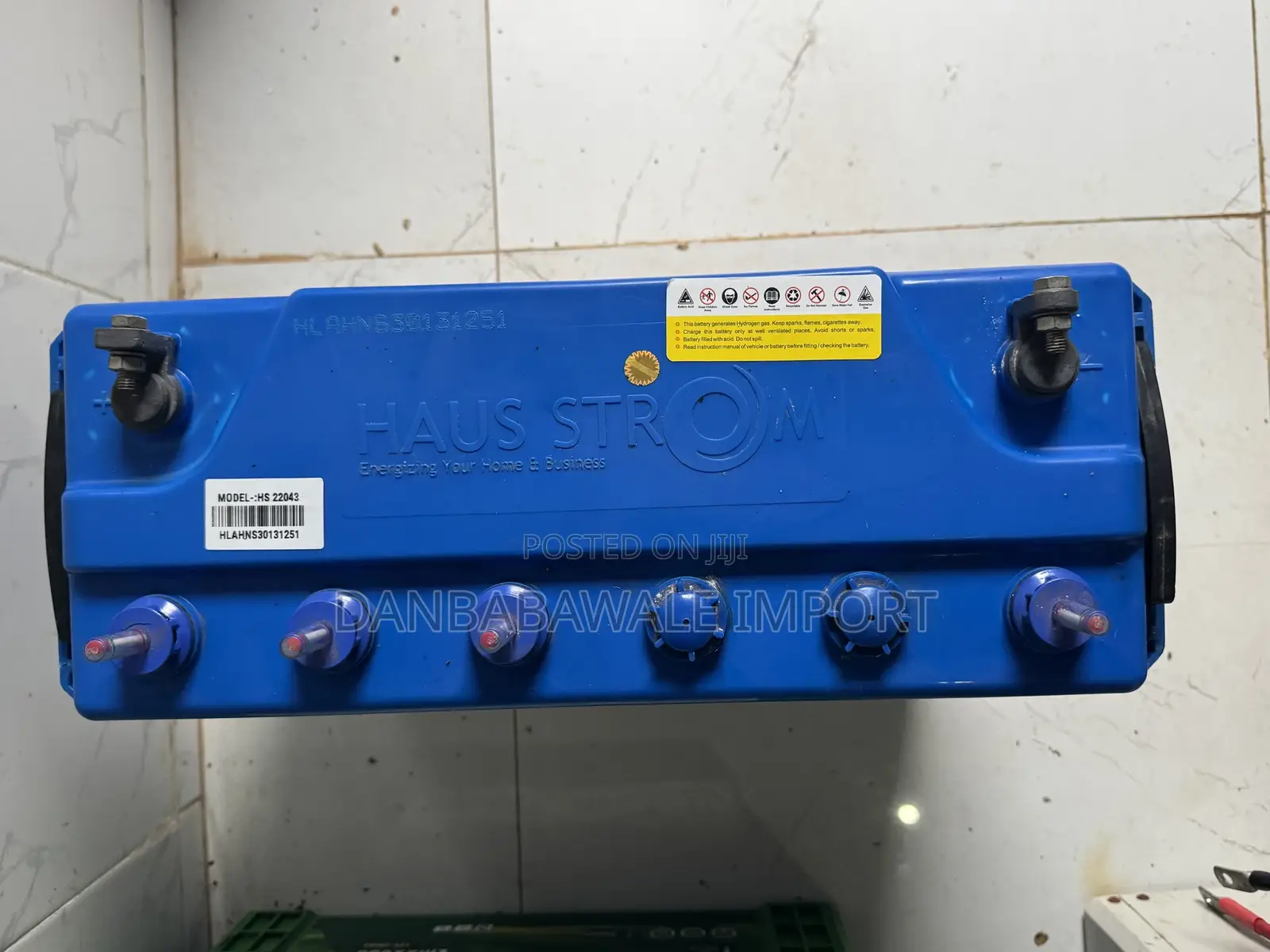 Tubular Haustrom 220ah 12v Battery