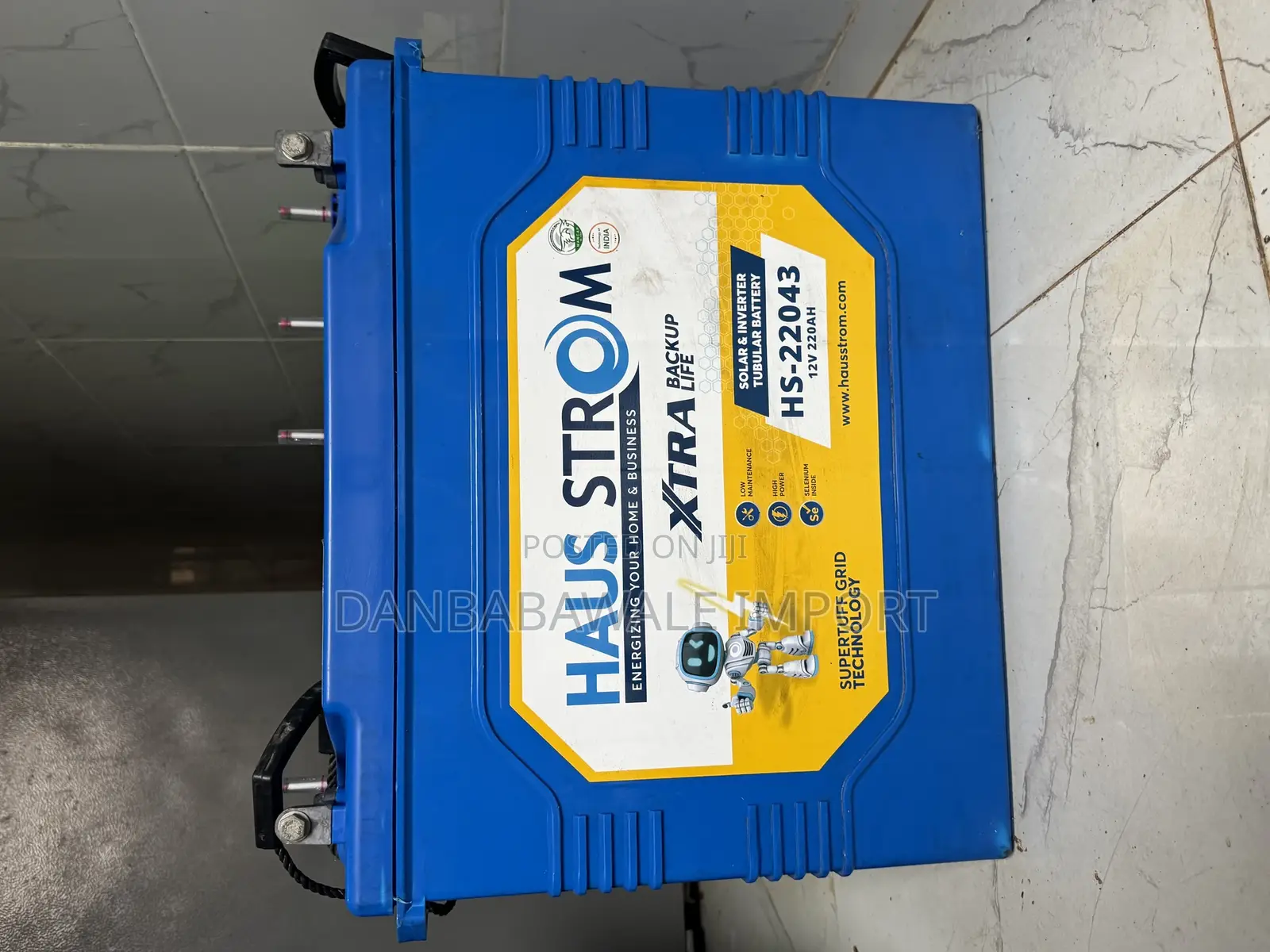 Tubular Haustrom 220ah 12v Battery