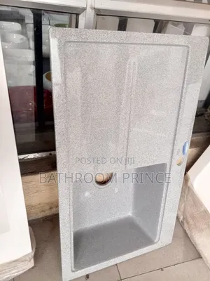 Acrylic Kitchen Sink Single Single Tray