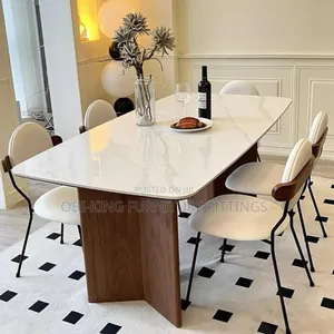 Luxury Dining Table Marble Top