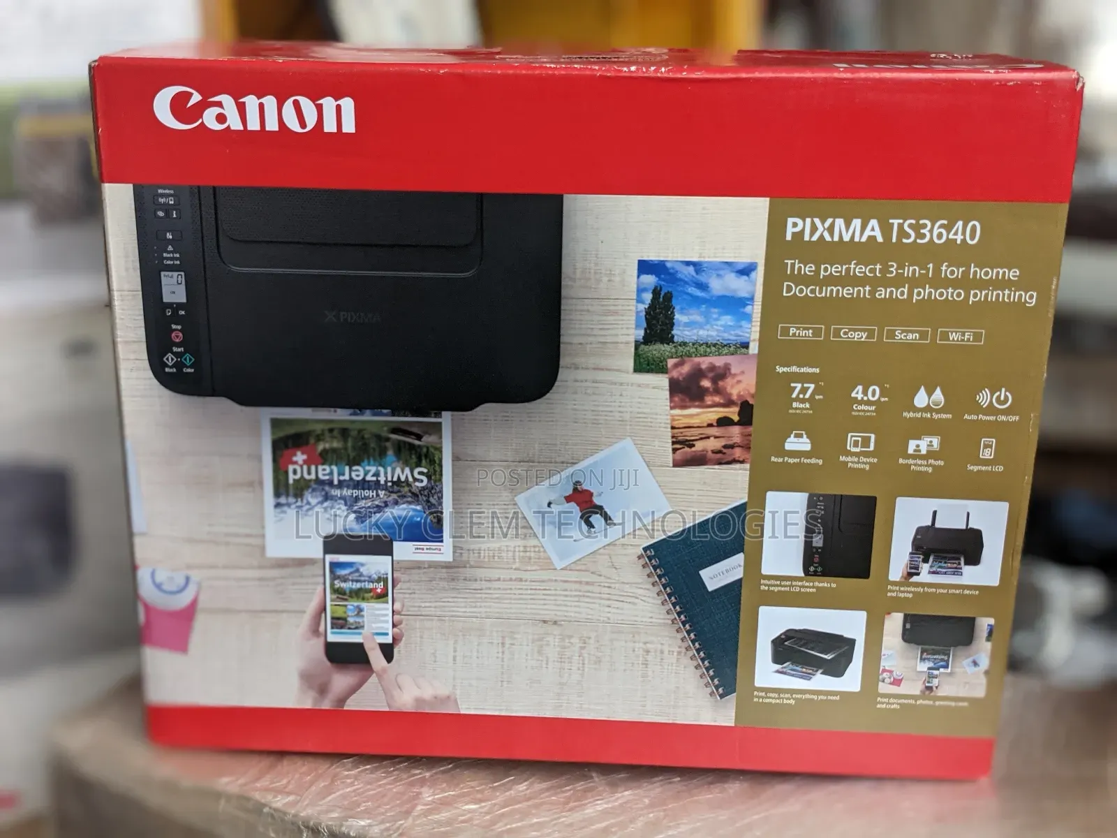 Canon Pixma Ts3640 Printer