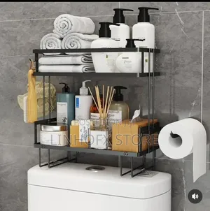 2 Step Bathroom Storage Rack