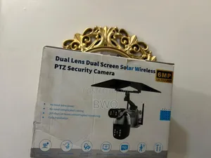 Dual Lens Dual Screen Solar Wireless Security Camera