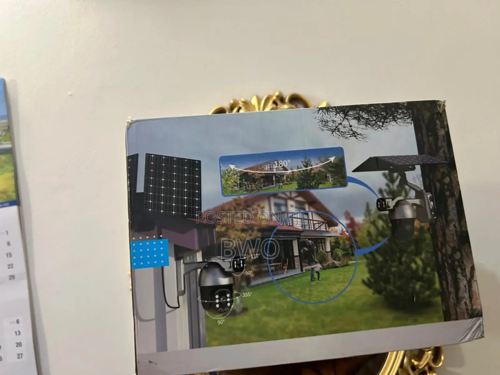 Dual Lens Dual Screen Solar Wireless Security Camera